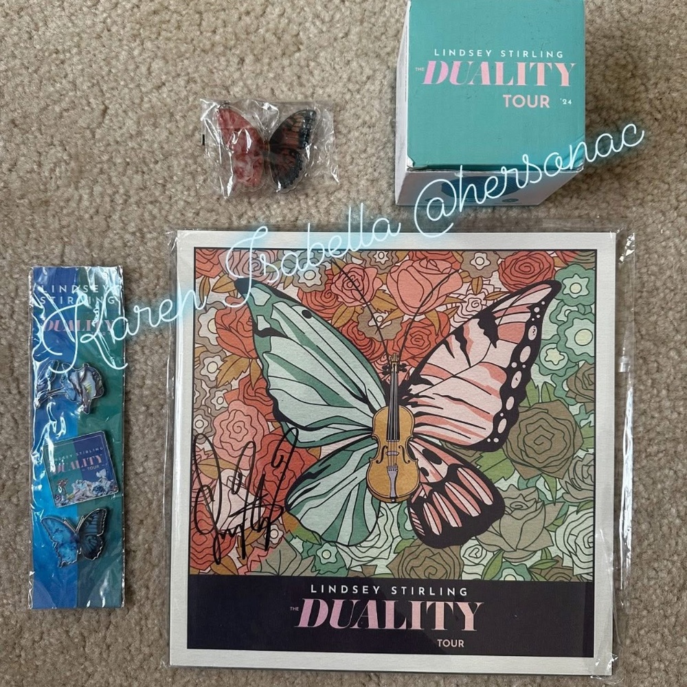 Lindsey Stirling Signed VIP Duality Package